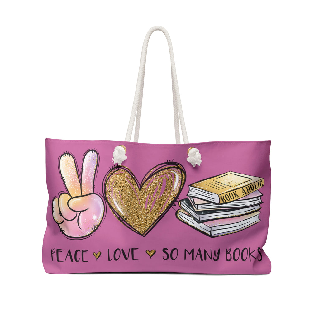 Peace, Love, & Books Bag